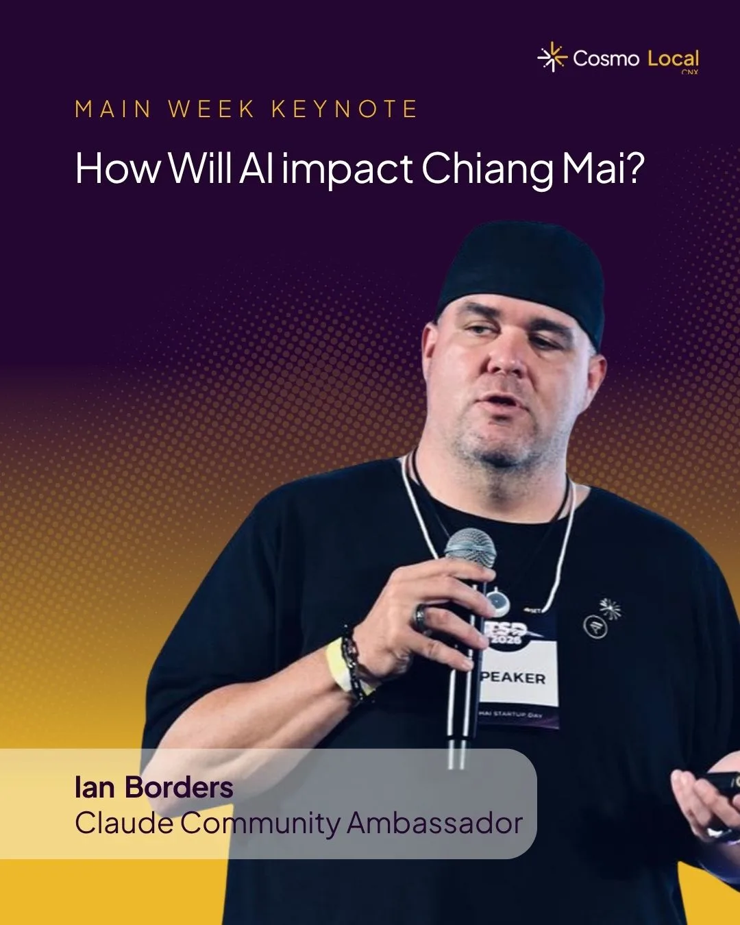 Keynote: How will AI impact Chiang Mai?